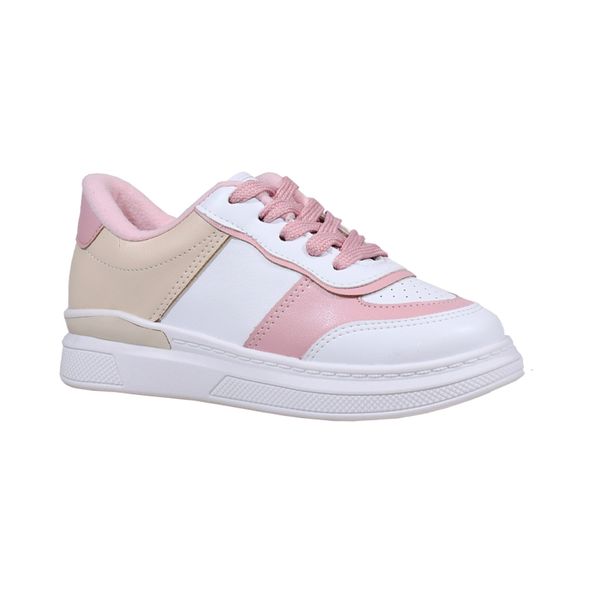 Tenis rosa hot sale solado alto